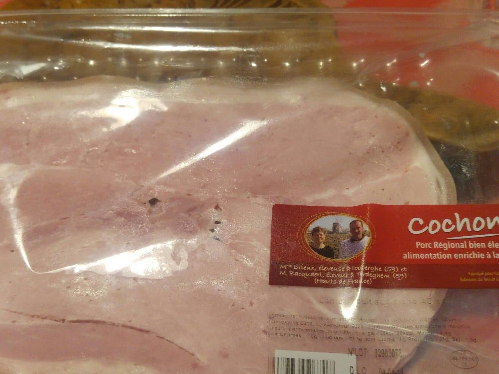 Open Food Facts Jambon blanc packshot