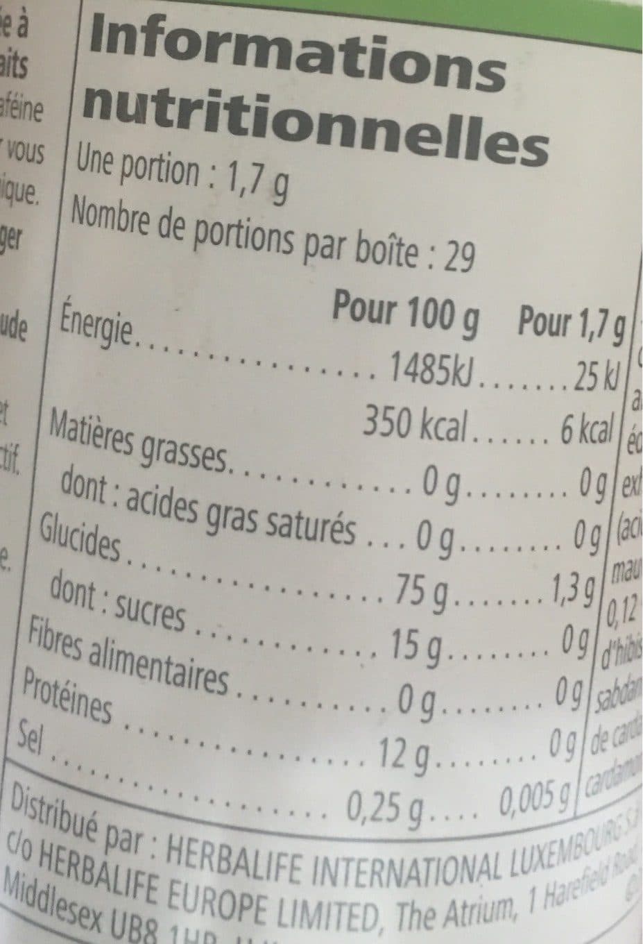 Herbalife Boisson instantanée packshot