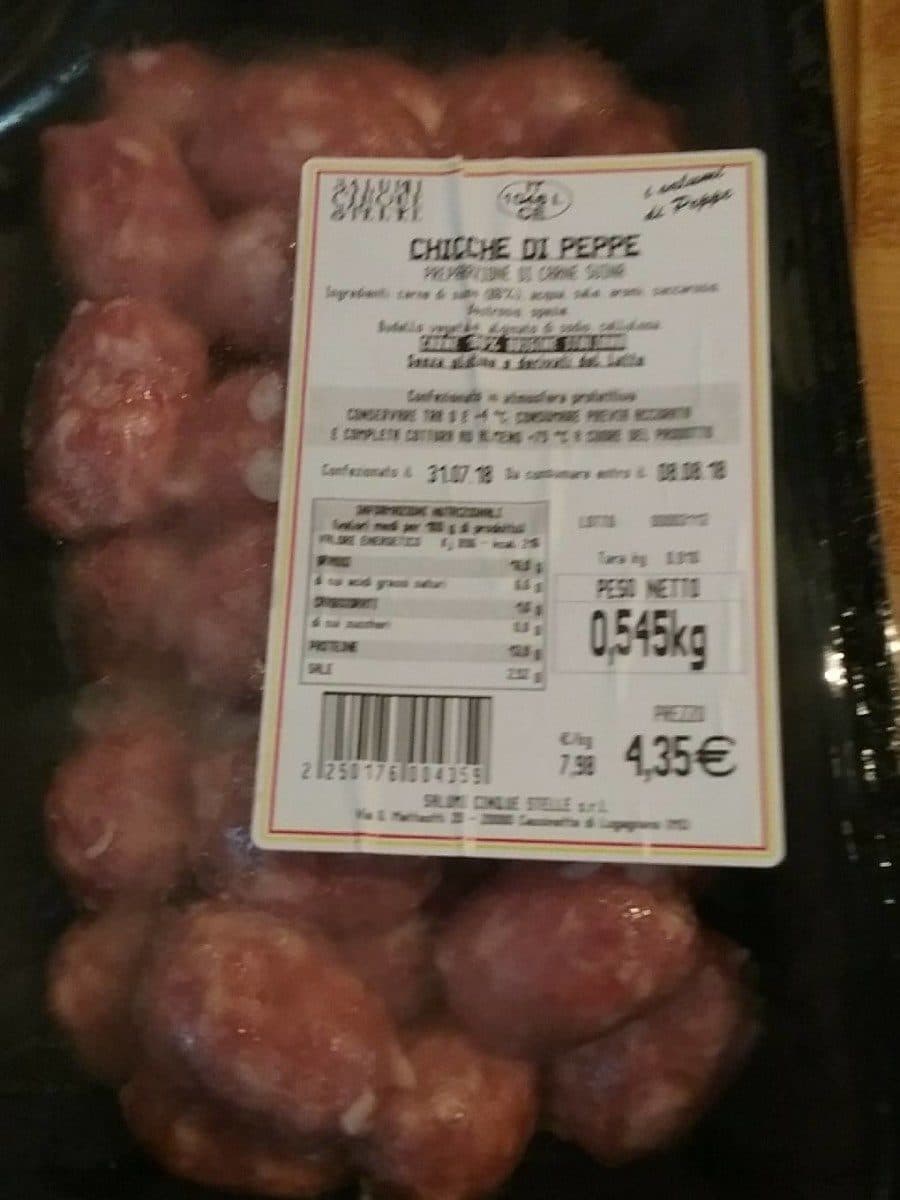 Open Food Facts Chicche di peppe packshot
