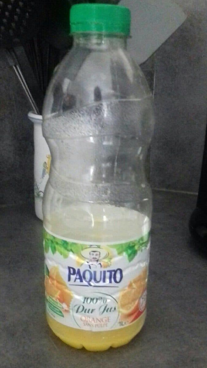 Paquito Orange sans pulpe packshot
