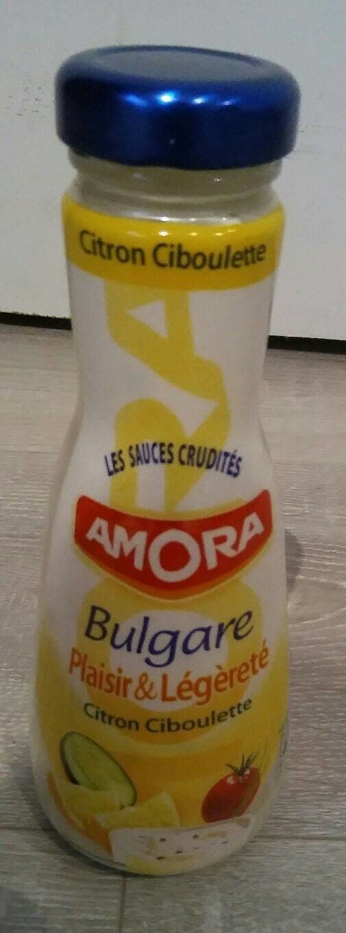 Amora Les sauces crudites bulgare packshot