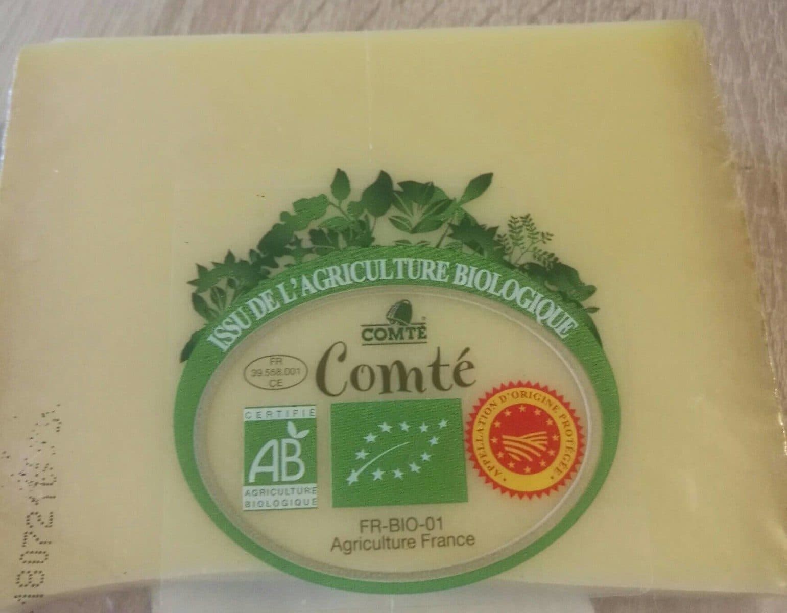 Open Food Facts Comté packshot