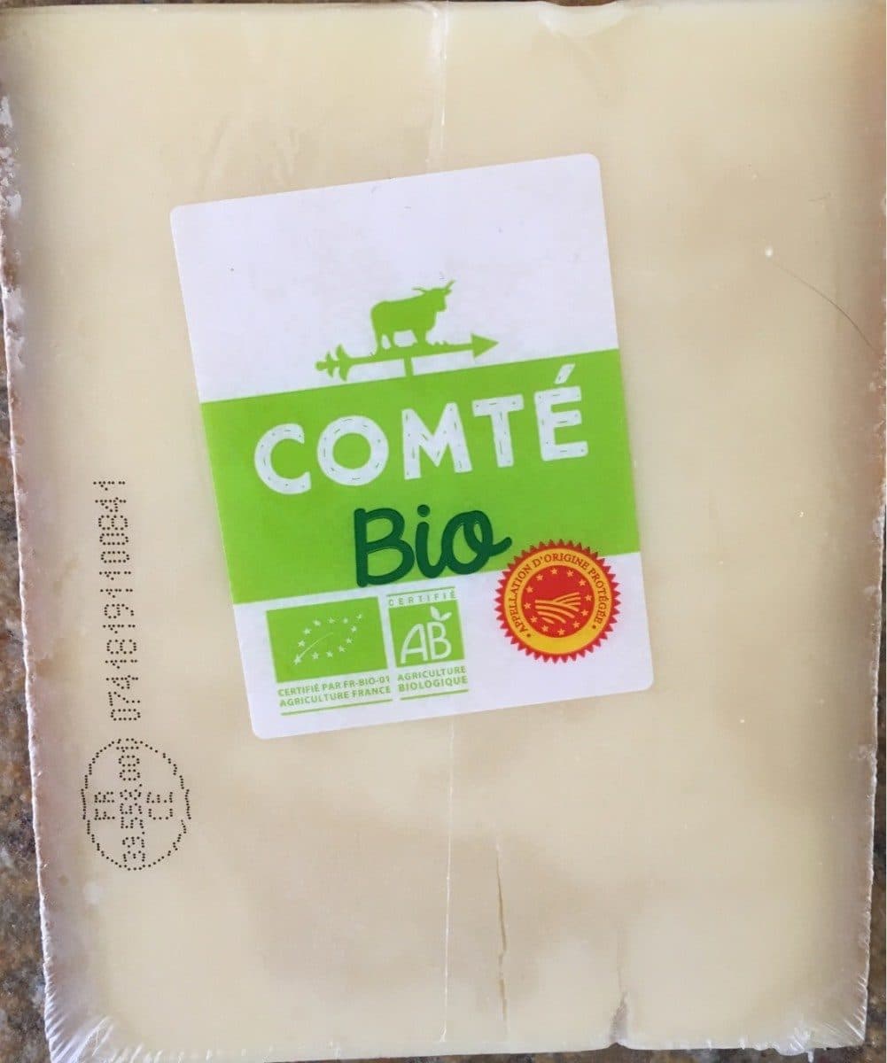 Open Food Facts Comté bio packshot