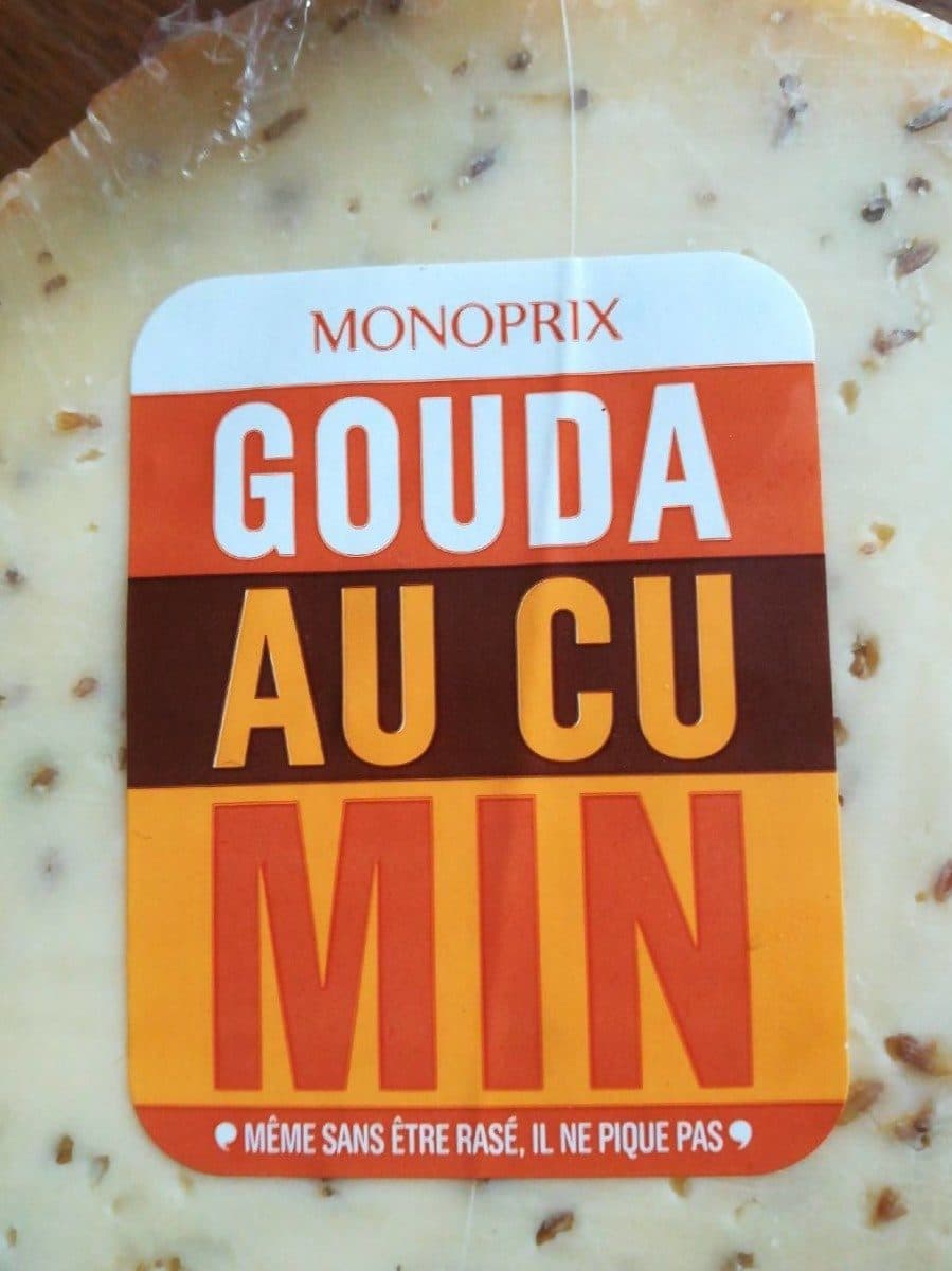 Monoprix Gouda au cumin packshot