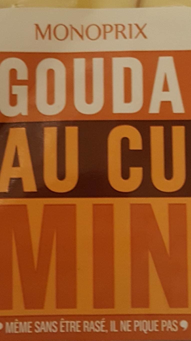 Monoprix Gouda au cumin packshot