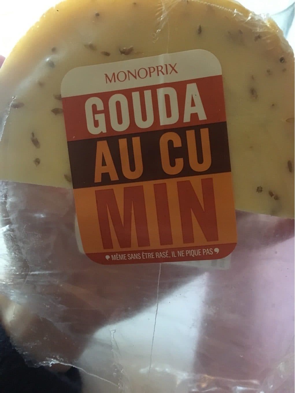 Monoprix Gouda au Cumin packshot