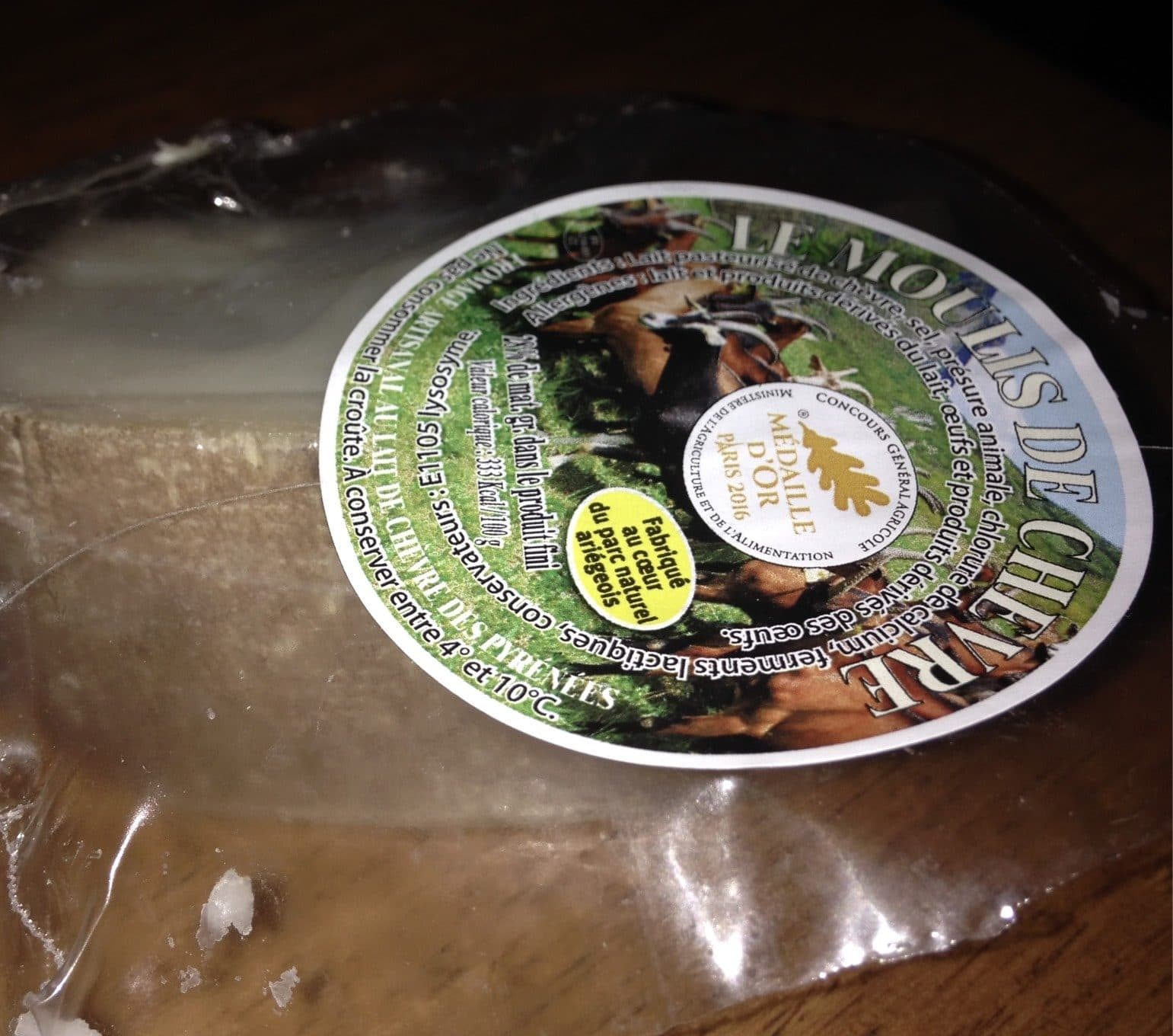 Ets Schoepfer Fromage tomme de chevre artisanale packshot