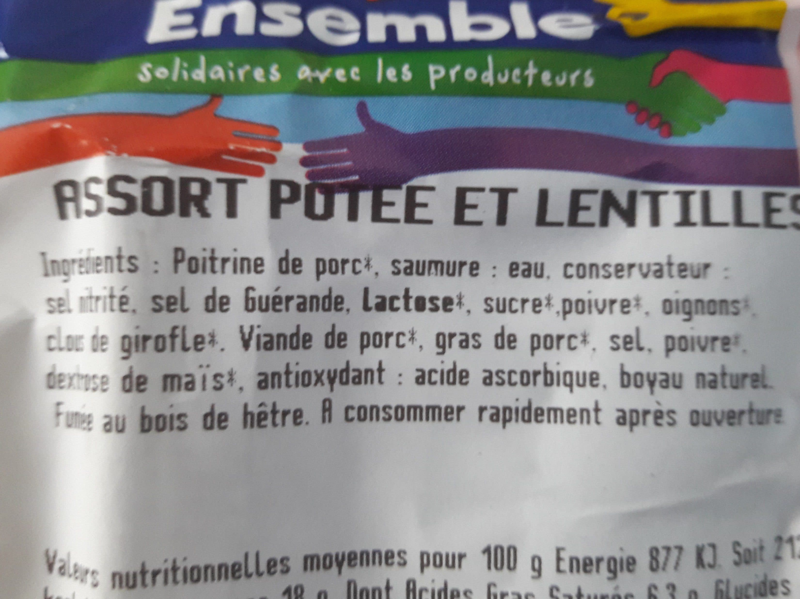 Biocoop Assort potée et lentilles packshot