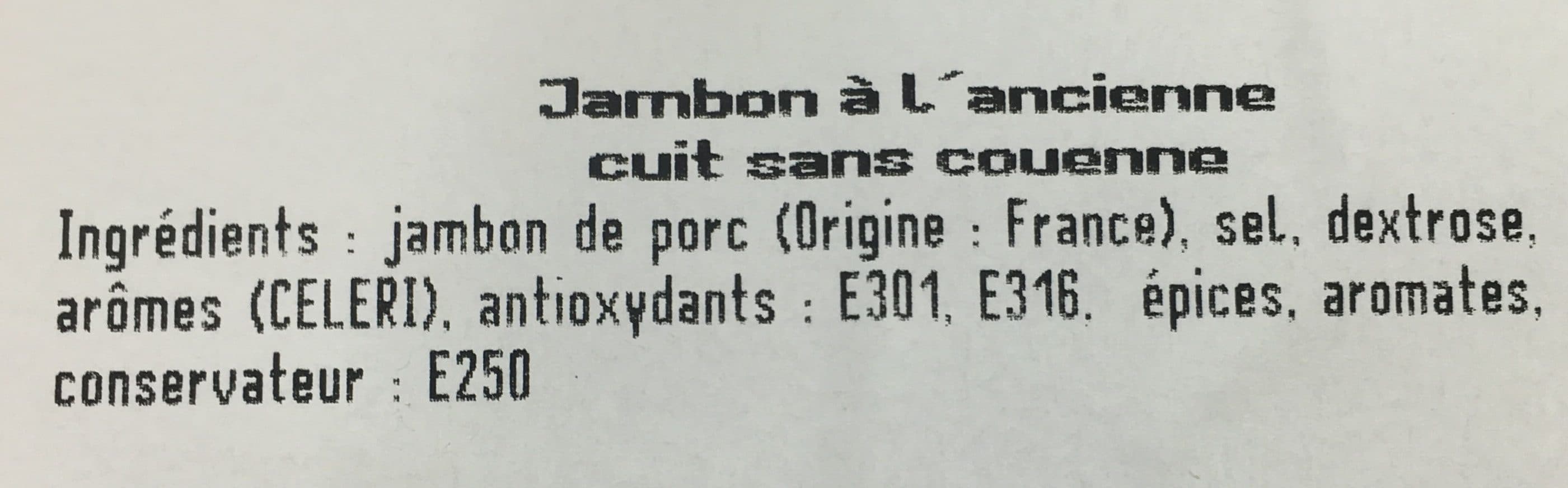 Domaine Picard Jambon à l’ancienne packshot