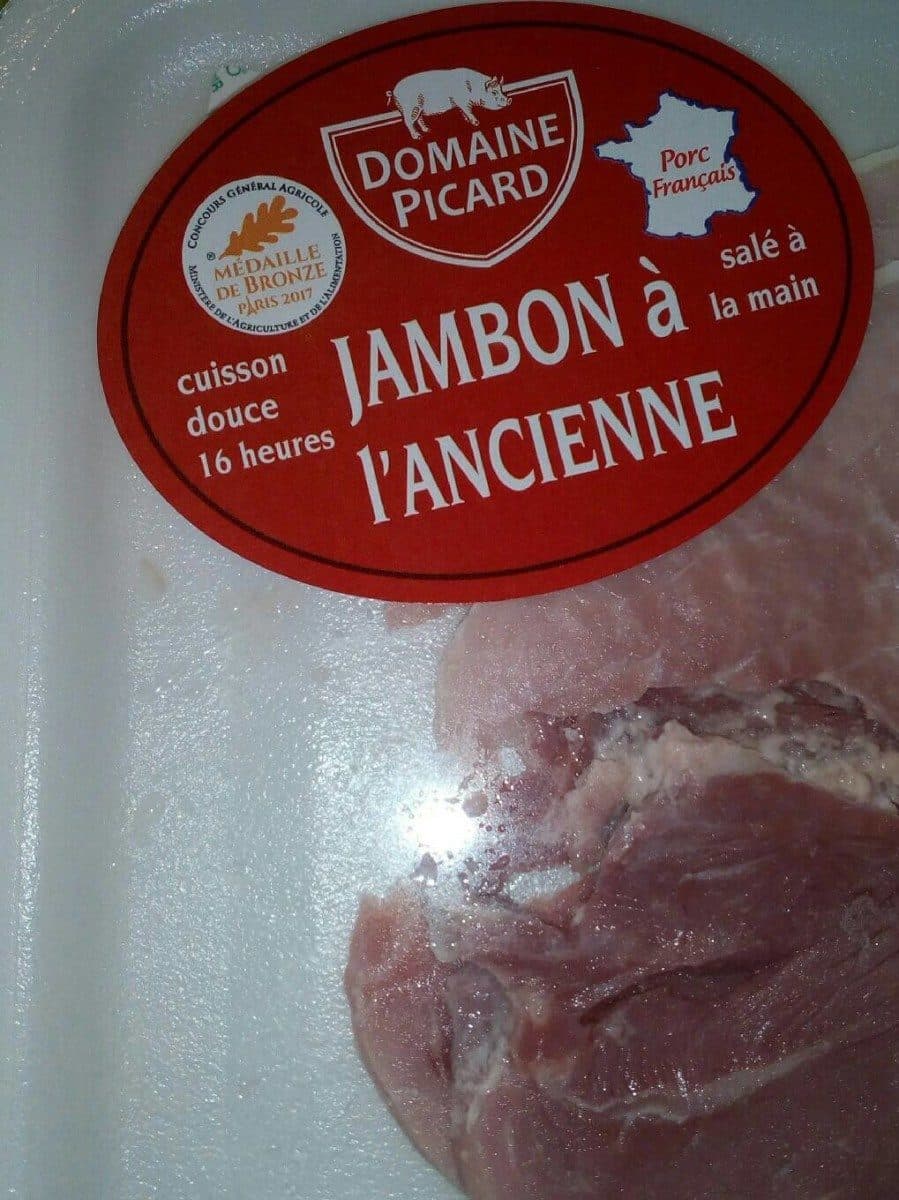 Open Food Facts Jambon à l' ancienne packshot