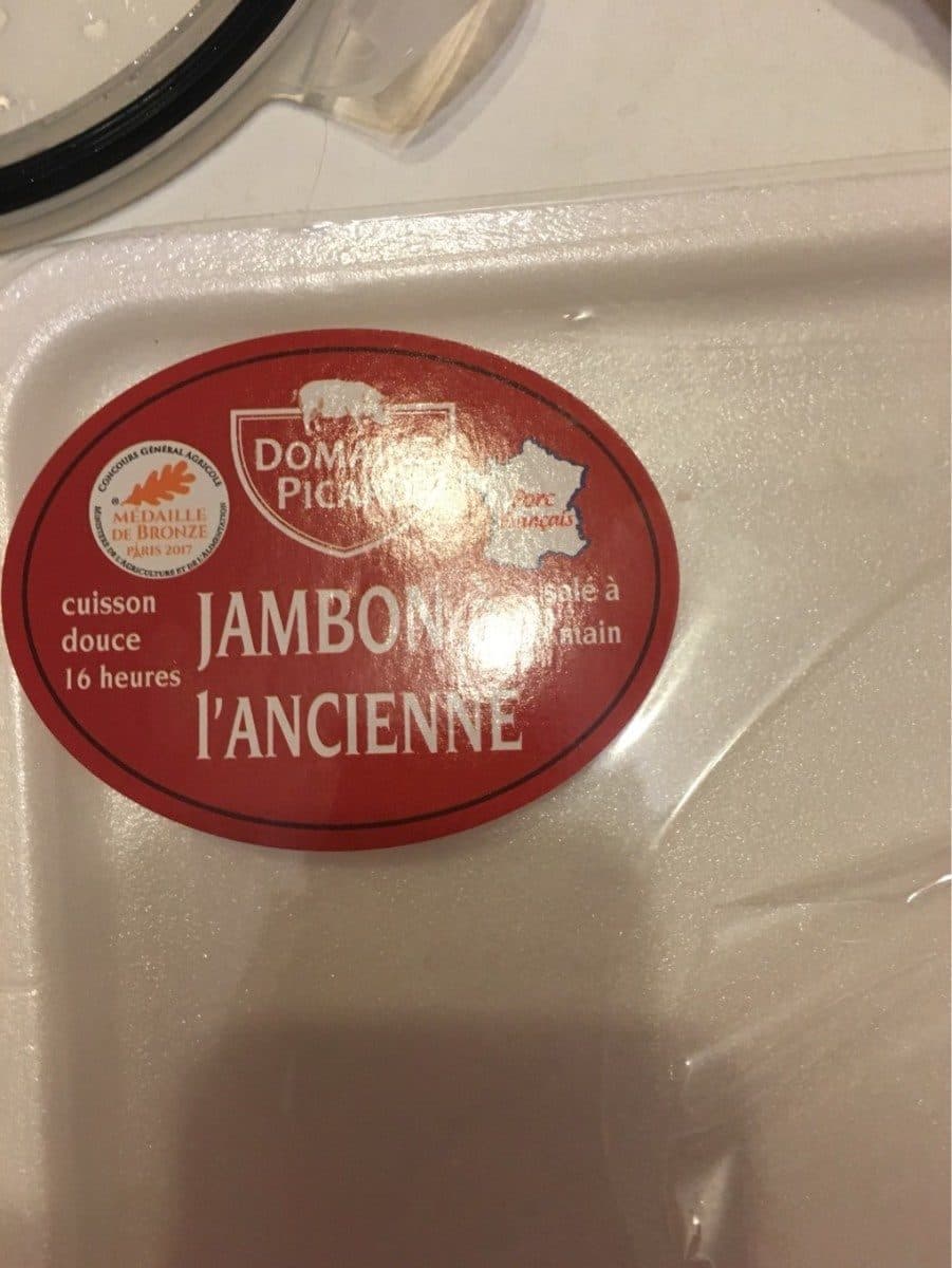 Open Food Facts Jambon a l'ancienne packshot