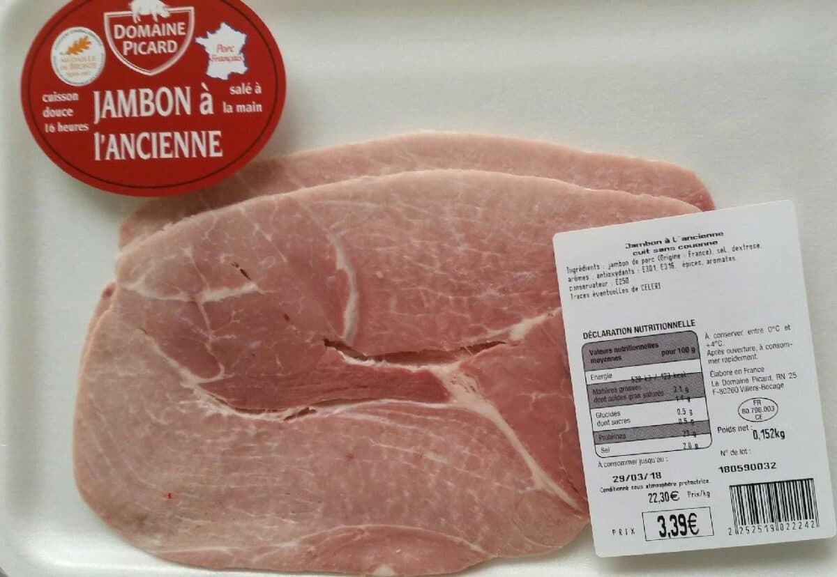 Domaine Picard Jambon à l'ancienne packshot