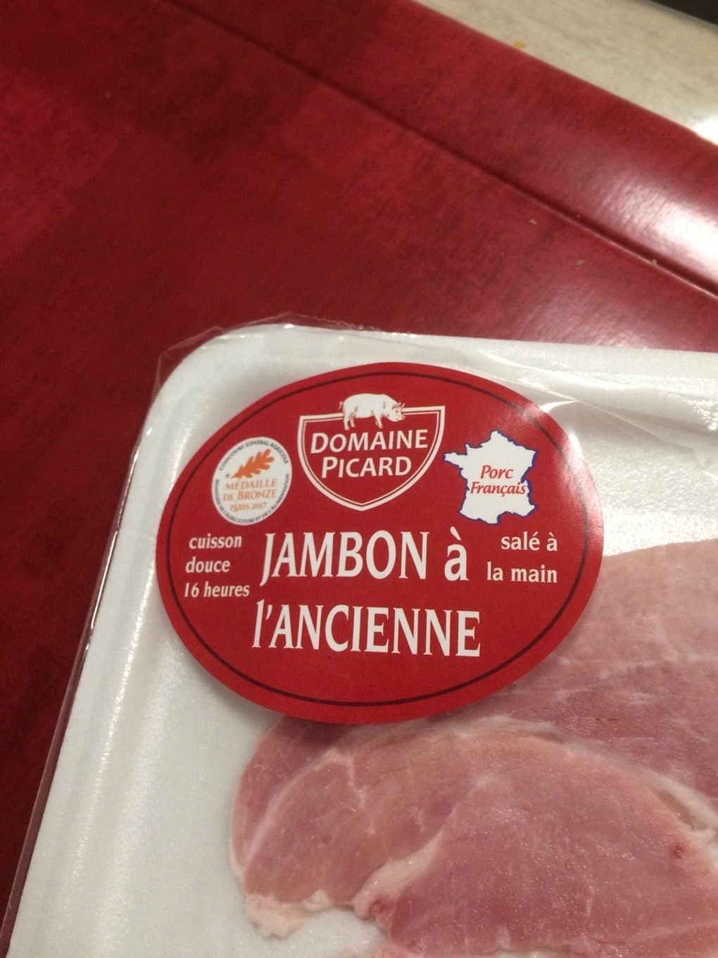 Domaine picard Jambon a l'ancienne packshot