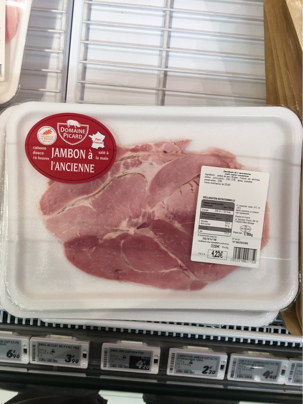 Domaine Picard Jambon a lancienne packshot