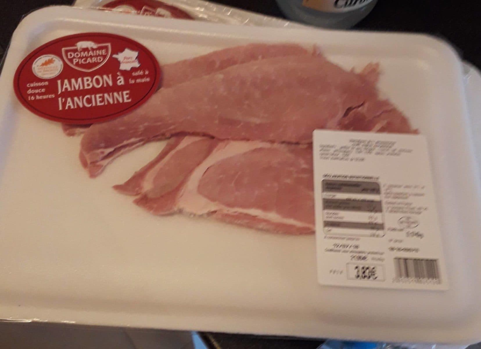 Open Food Facts Jambon a l ancienne packshot