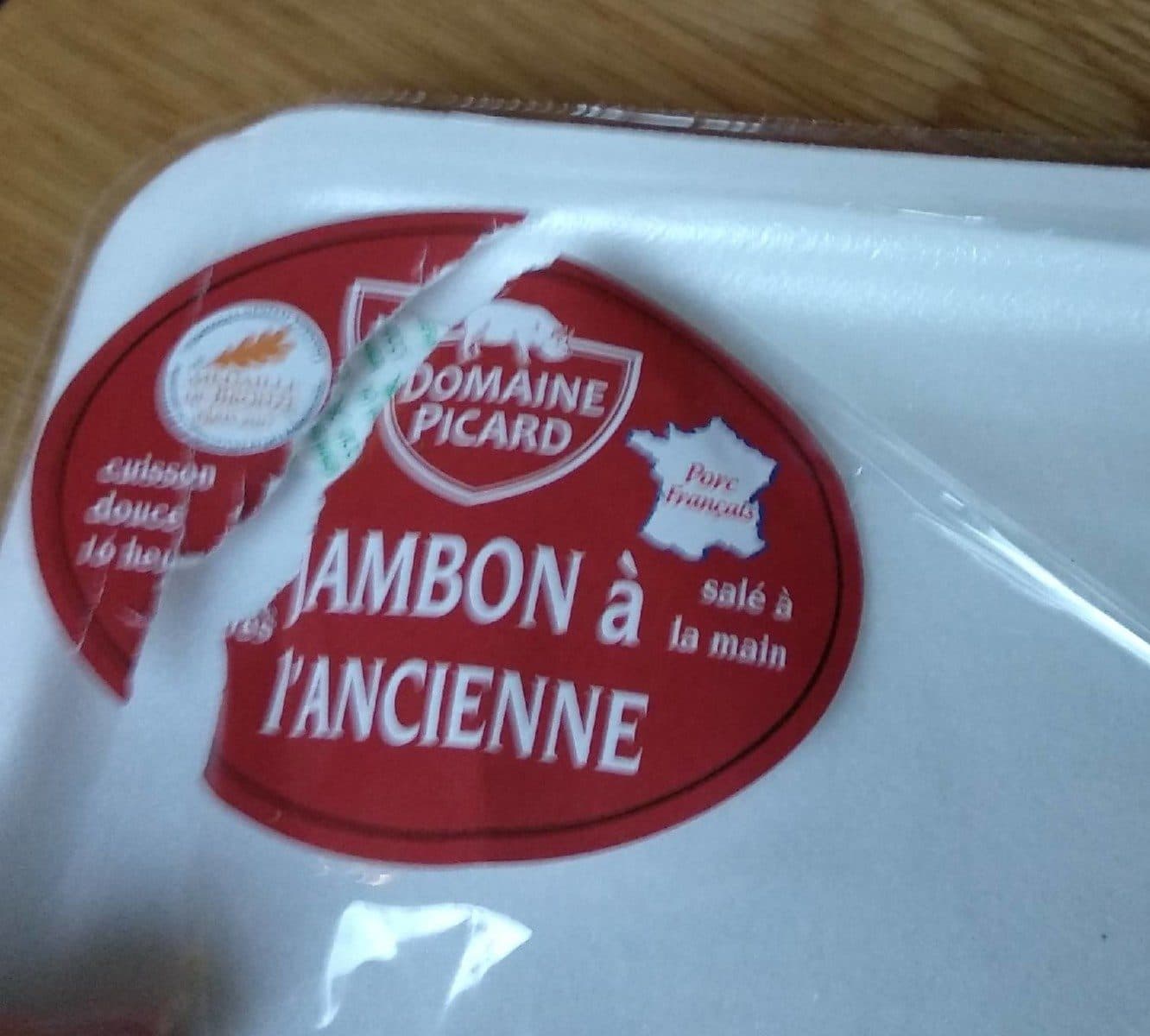 Domaine Picard Jambon a l'ancienne packshot