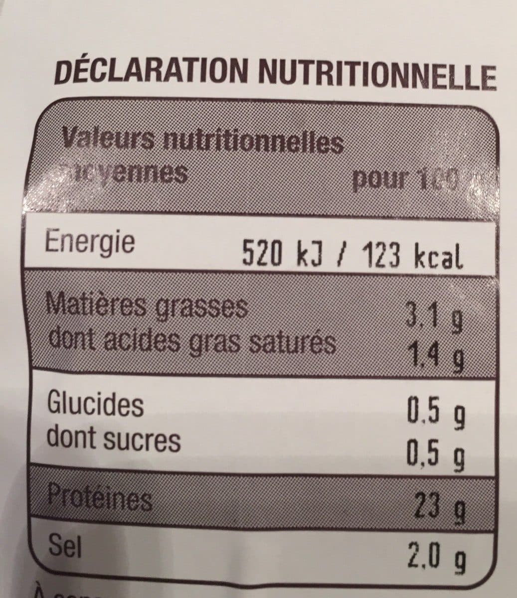 Open Food Facts Jambon à l'ancienne packshot