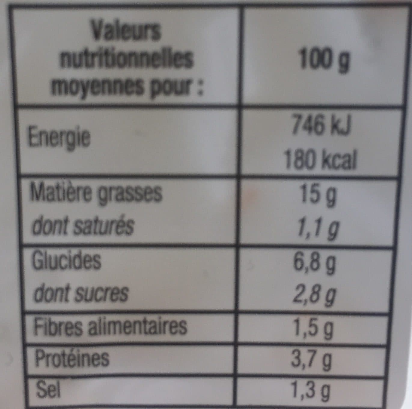 U Duo ananas et carotte au surimi packshot