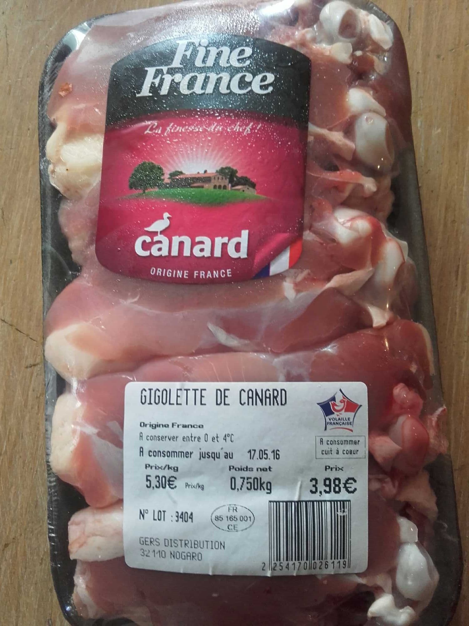 Fine france Girouette de canard packshot