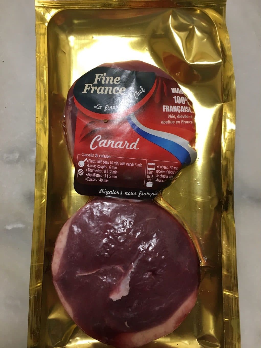 Fine France Filet de canard en tournedos packshot