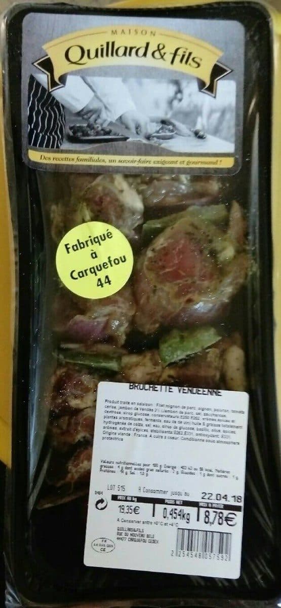 Open Food Facts Brochette vendéenne packshot