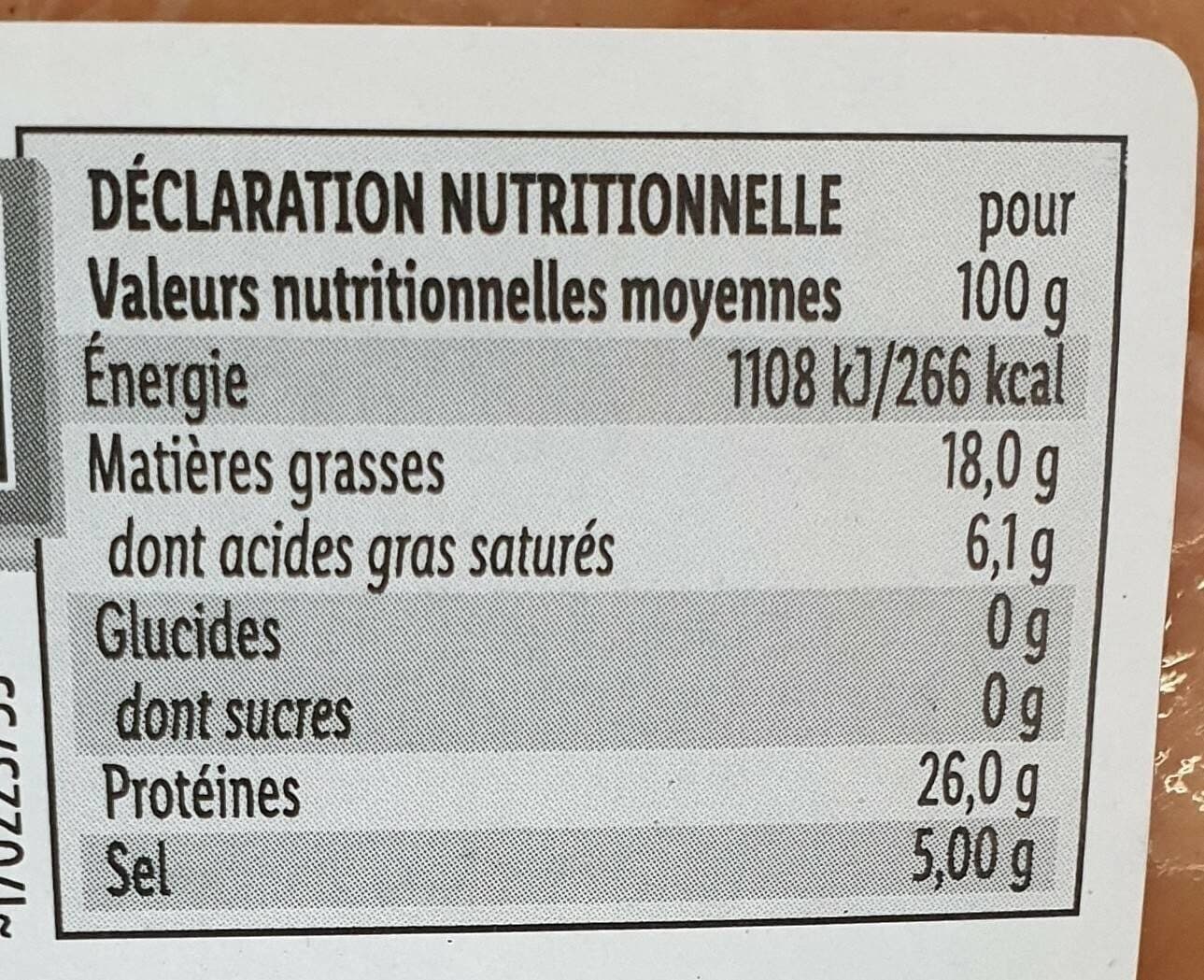 Open Food Facts Prosciutto di parma packshot