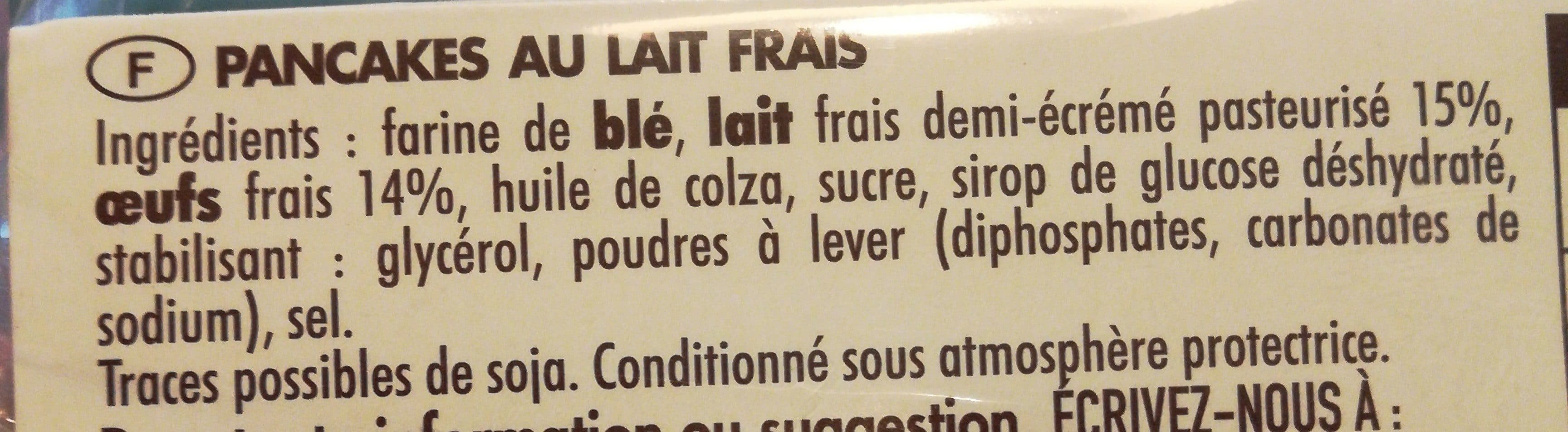 Le Ster 8 pancakes au lait frais packshot
