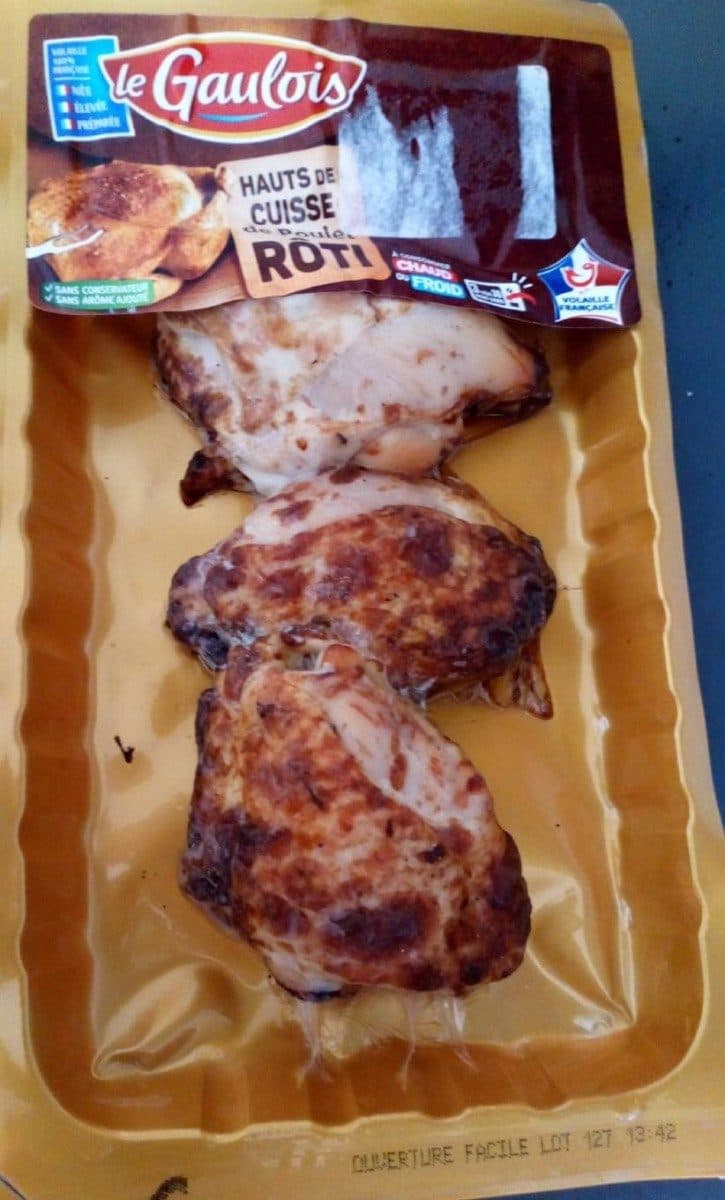 Le Gaulois Hauts de cuisses de poulet rôti packshot