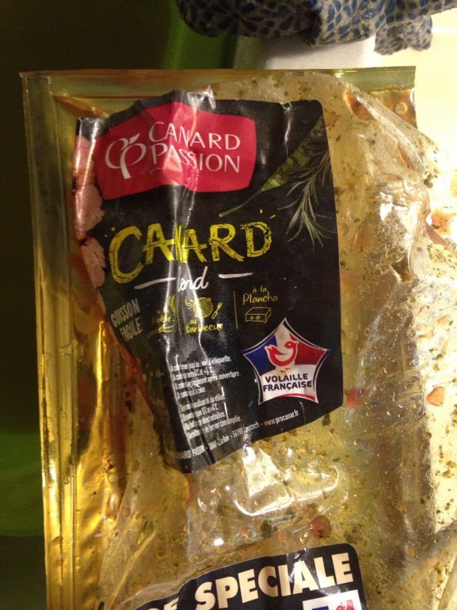 Open Food Facts Magret de canard mariné aux herbes de provence packshot