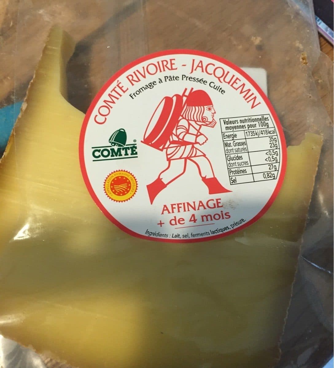 Open Food Facts Comté packshot