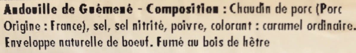 Kerandou Andouille de Guéméné packshot