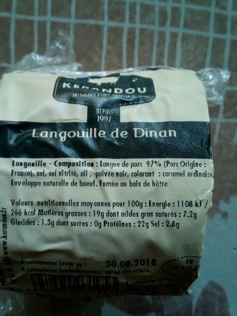 Kerandou Langouille de Dinan packshot