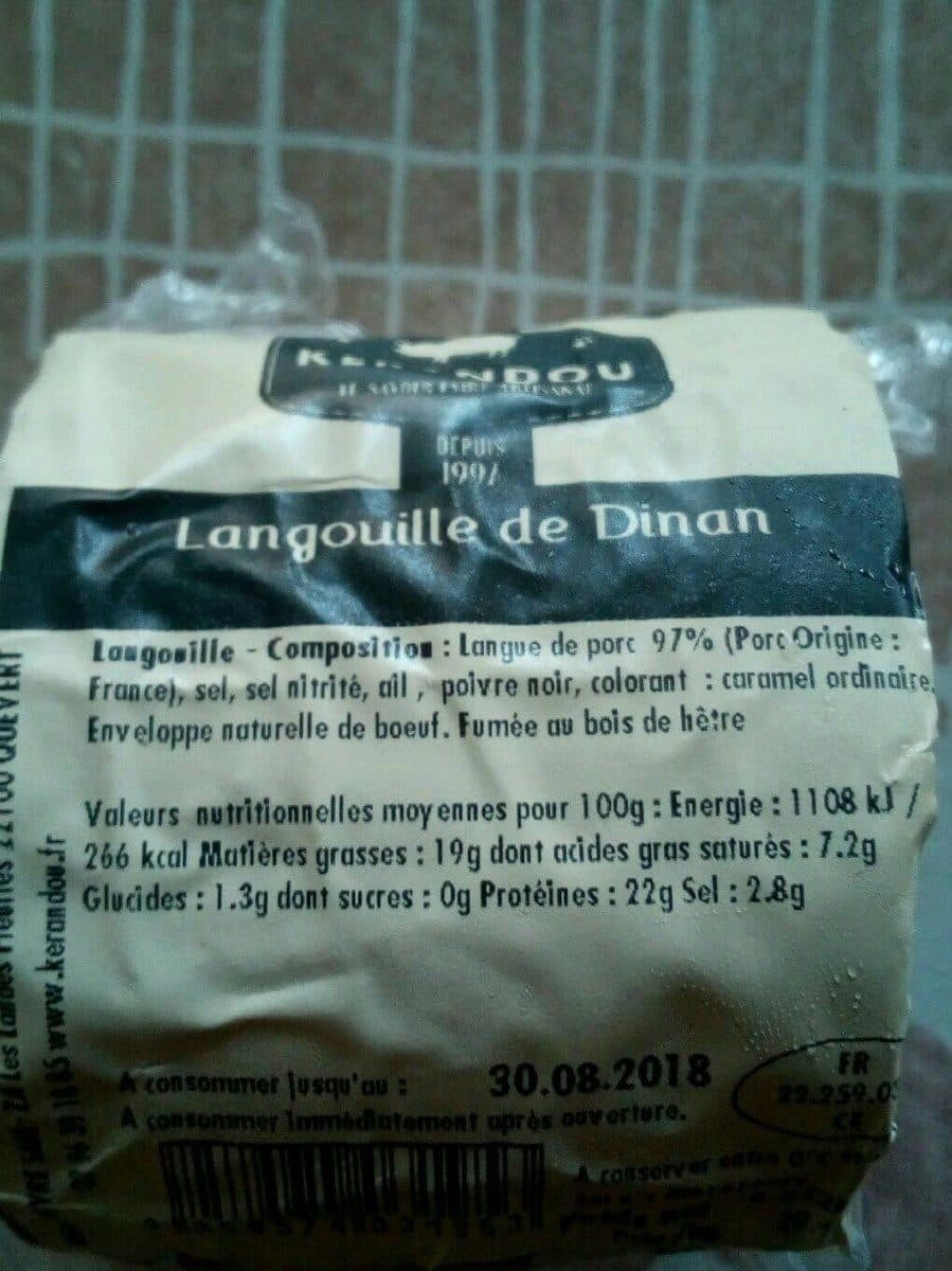 Kerandou Langouille de Dinan packshot