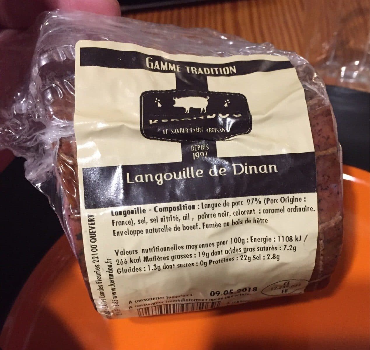 Kerandou Langouille de dinan packshot