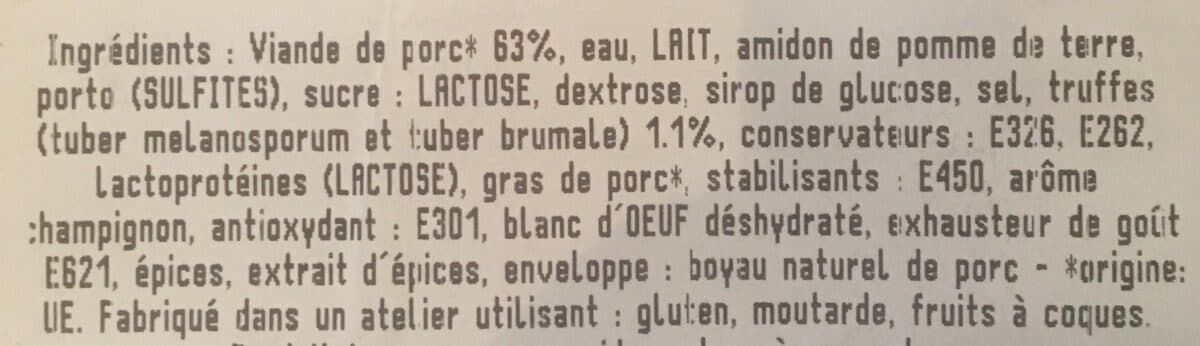 Umark Boudin aux morilles packshot