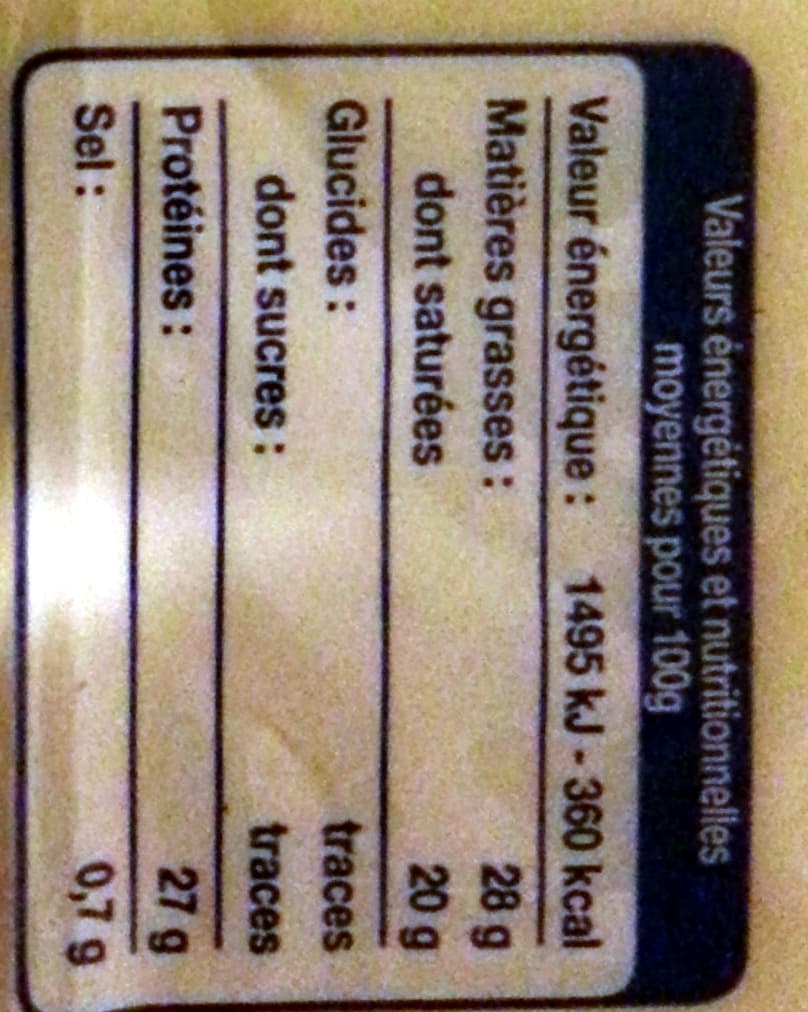 DLP (Distribution Leader Price) Emmental (28 % MG) packshot