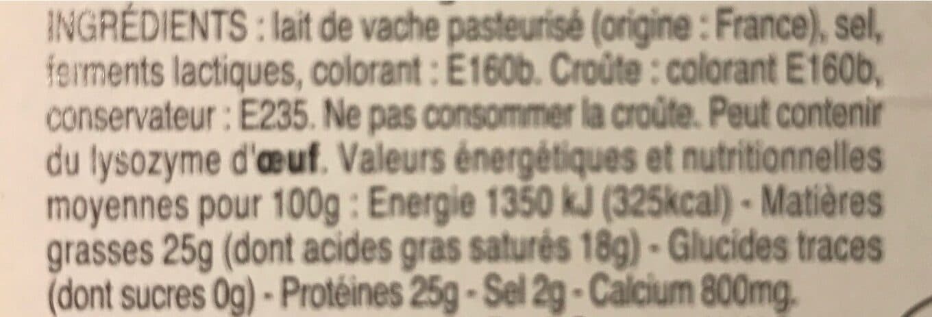 Intermarché Mimolette française packshot
