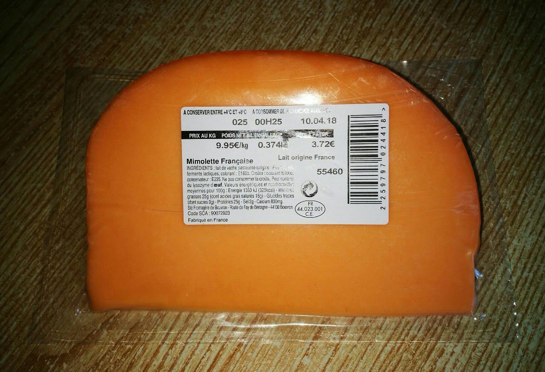 Open Food Facts Mimolette française packshot