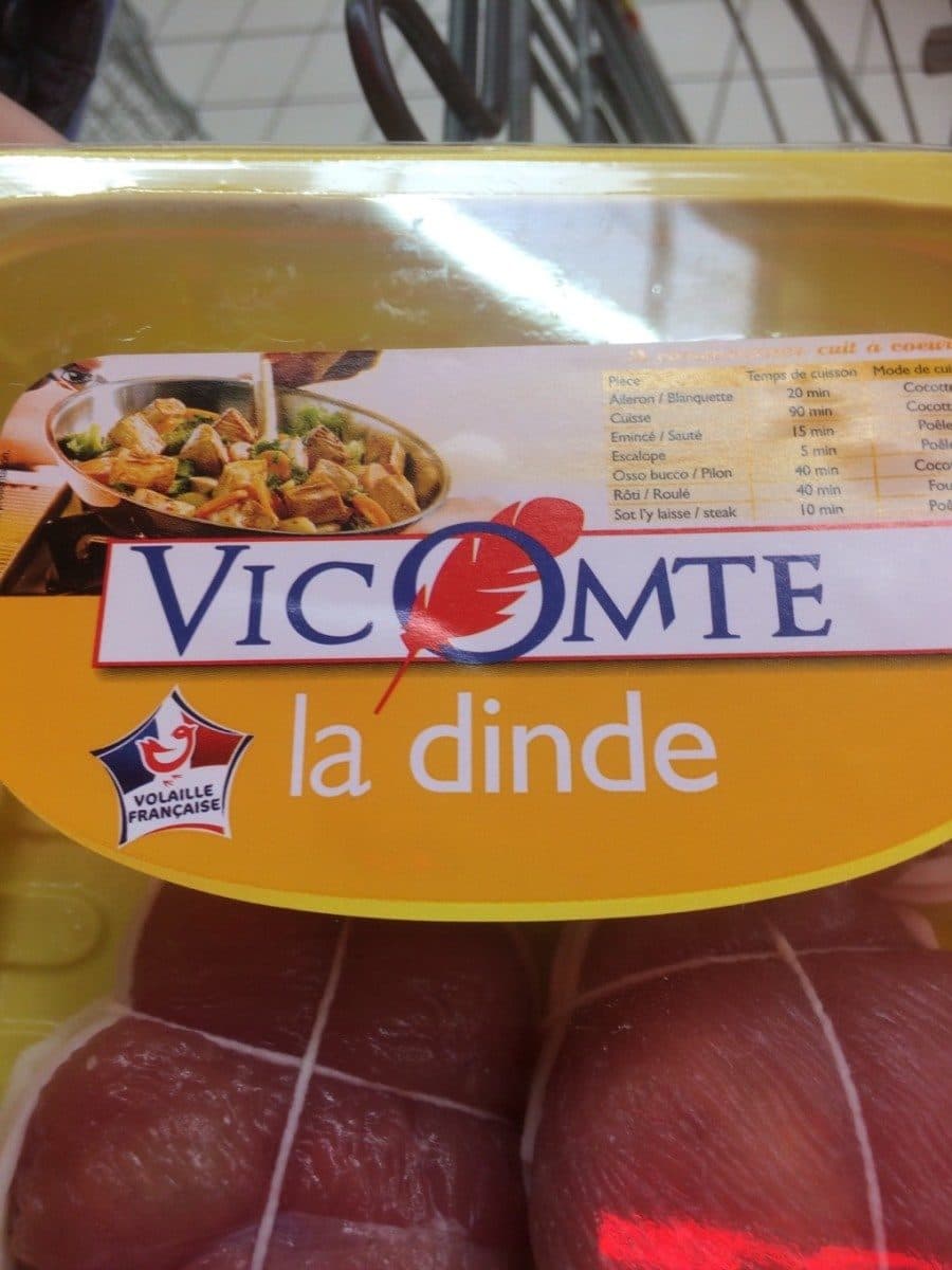 Open Food Facts Paupiettes de Dinde packshot