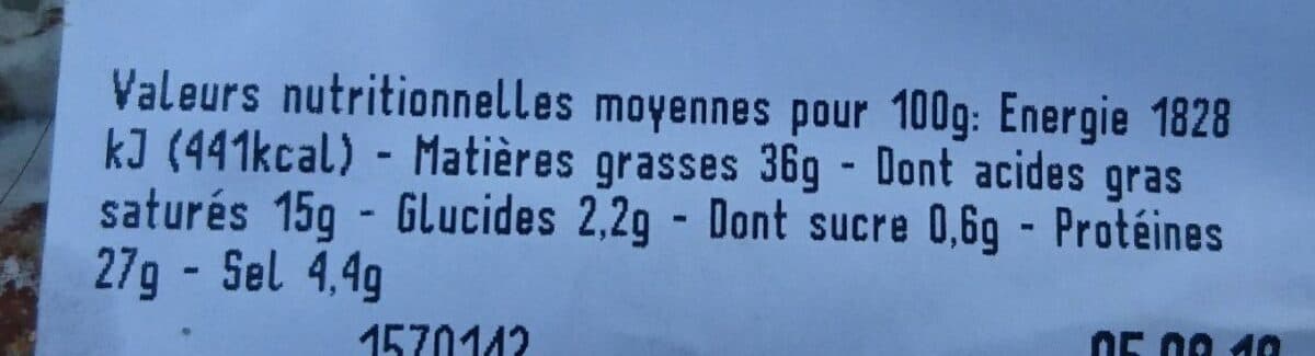 Open Food Facts Saucisson artisanale à l'ancienne d'Ardèche packshot