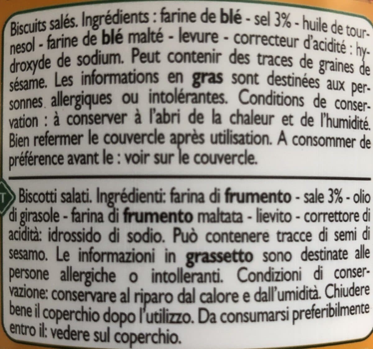 Leader Price Biscuits aperitifs packshot