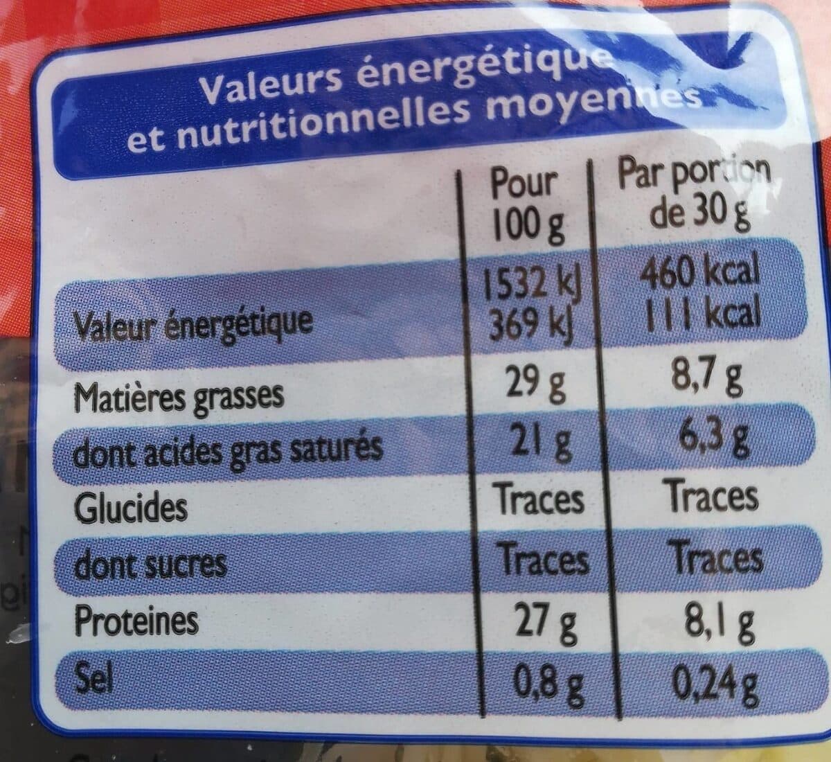 Leader Price Emmental français râpé packshot