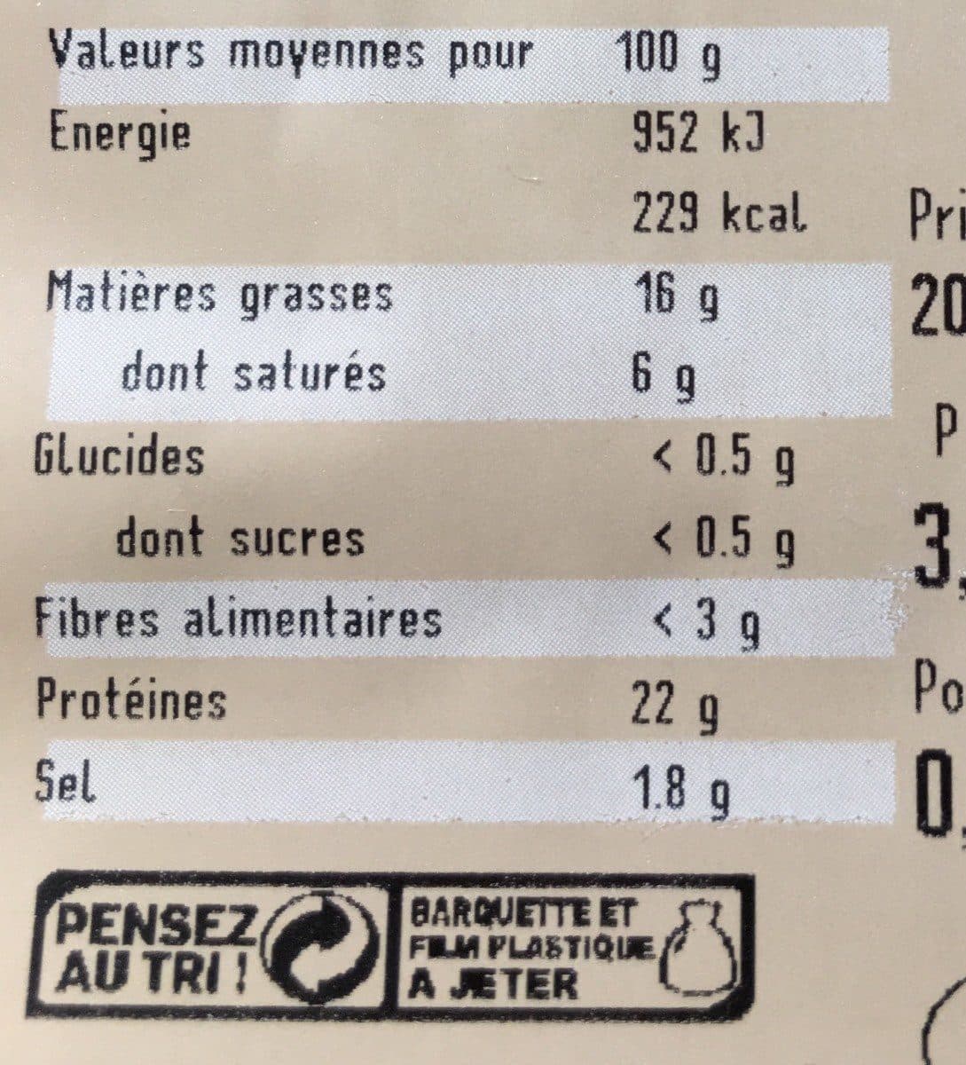 Open Food Facts Duo de filet et poitrine packshot