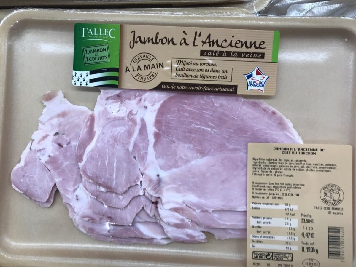 Tallec Jambon a l'ancienne packshot