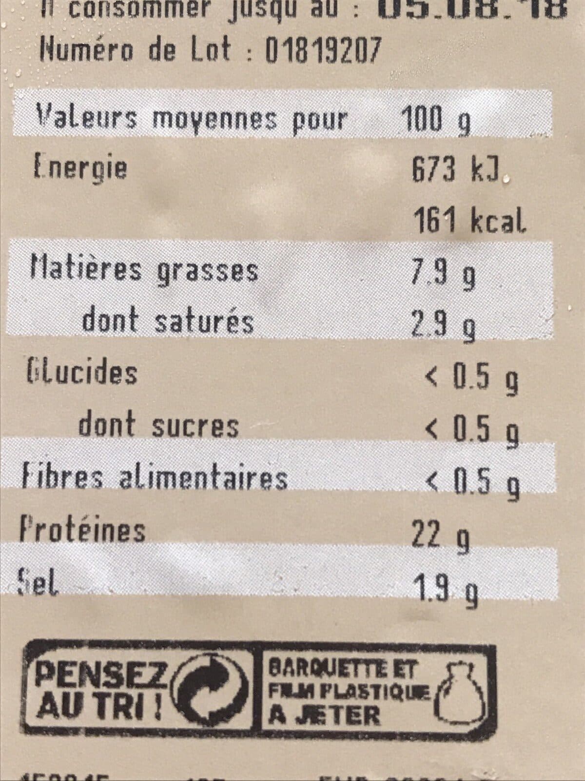 Tallec Jambon à l'ancienne packshot