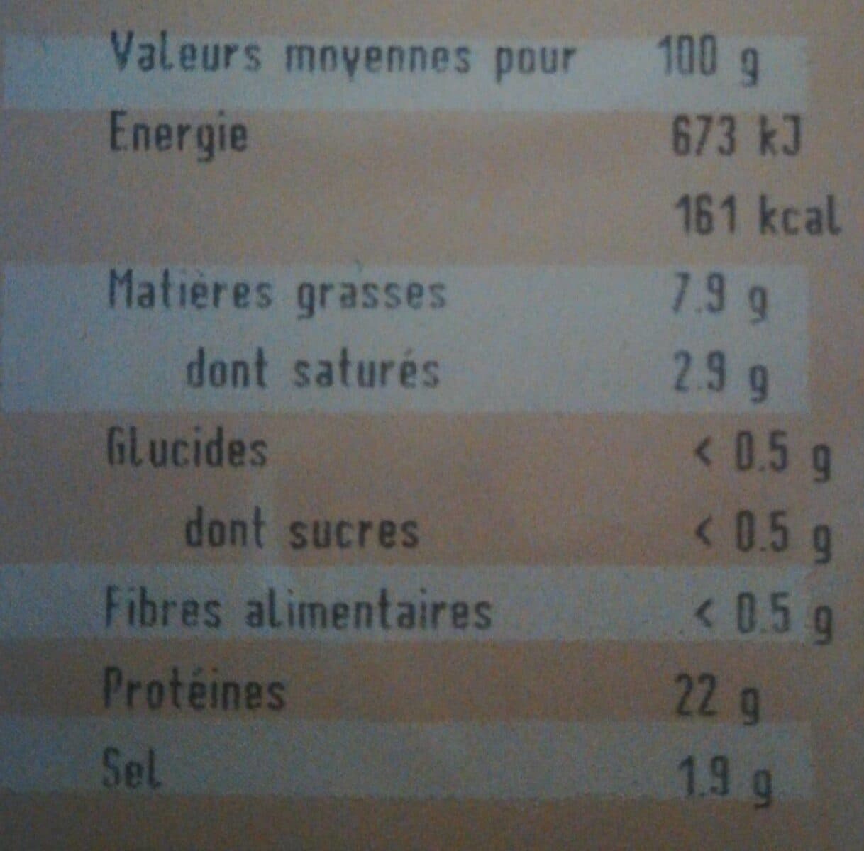 Tallec Jambon blanc packshot