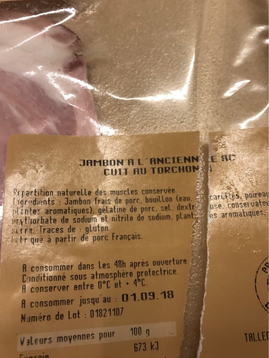 Tallec Jambon a l ancienne packshot