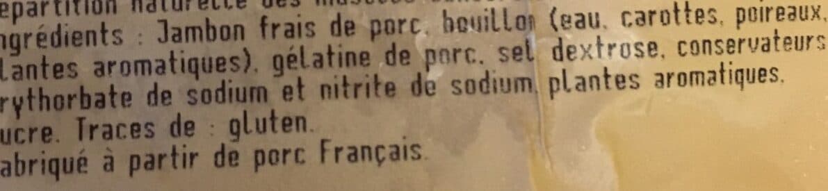 Tallec Jambon a l'ancienne packshot