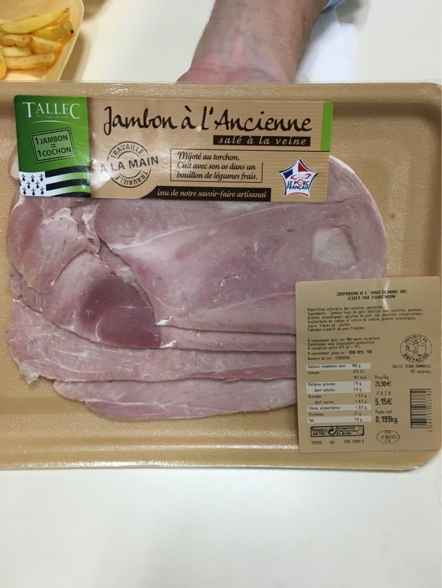 Tallec Jambon a l'ancienne packshot