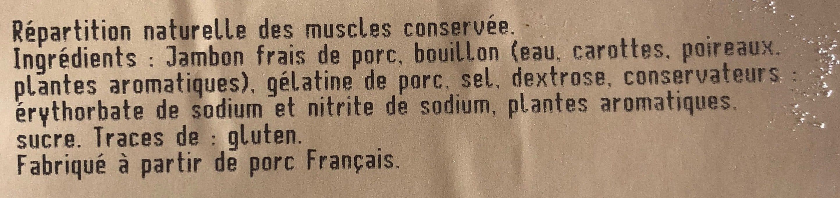 Tallec Jambon a l'ancienne packshot